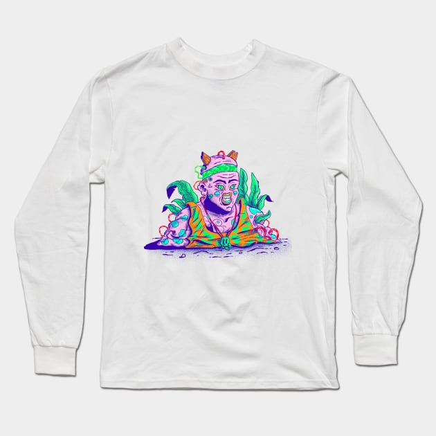 mutant Long Sleeve T-Shirt by elrodro